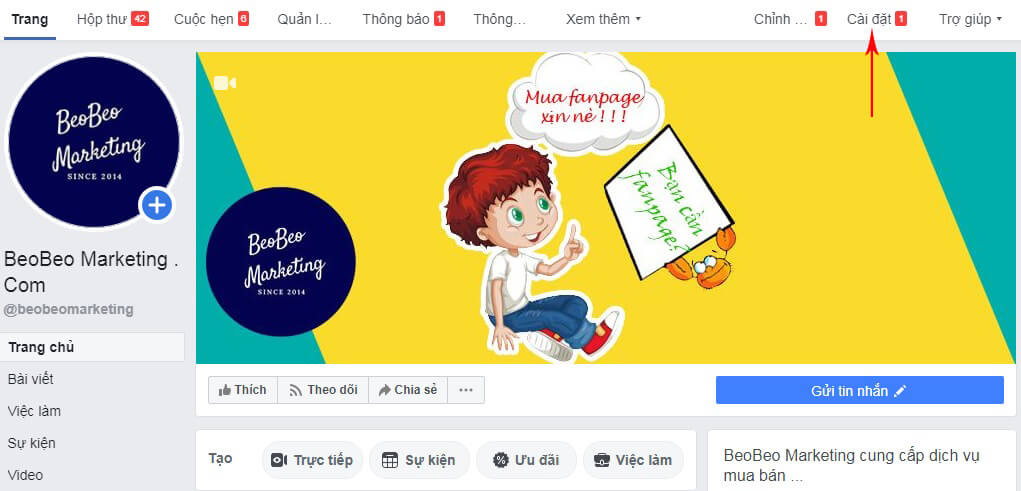 ẩn comment trên fanpage