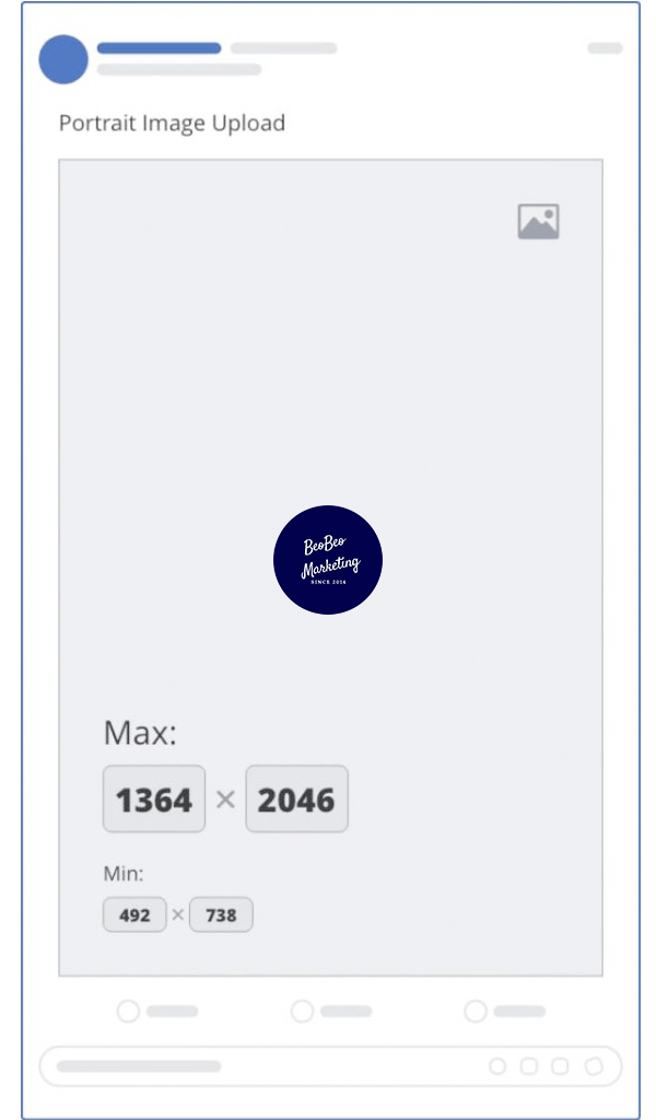 kích thước ảnh facebook 1 hình đứng