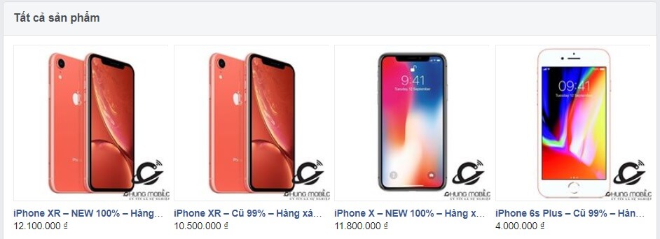 tạo cửa hàng fanpage