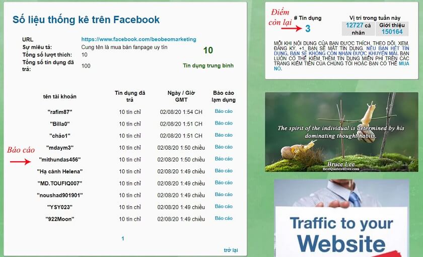 trao đổi like fanpage facebook 2020