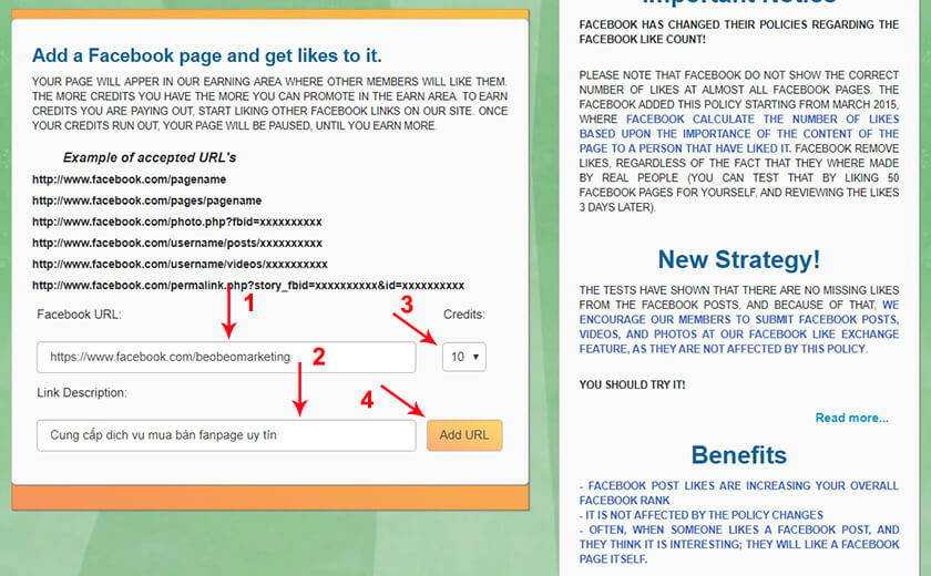 trao đổi like như thế nào