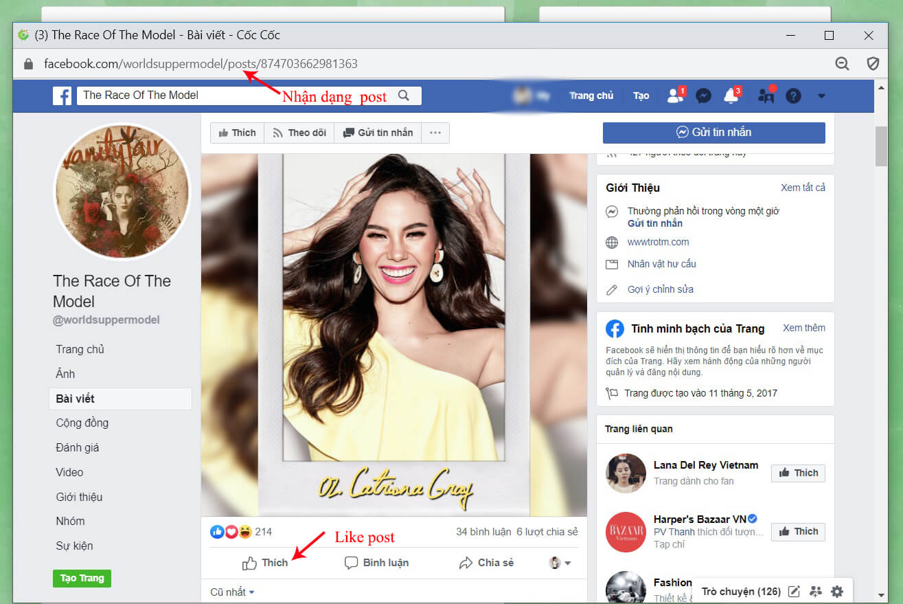 website trao đổi like lớn nhất