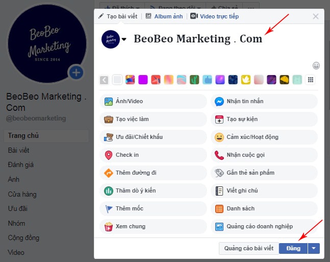 cách làm chữ đậm trong status facebook