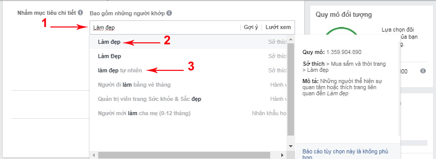 quảng cáo trên tin nhắn facebook