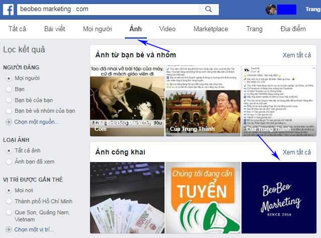 Seo hình ảnh Facebook