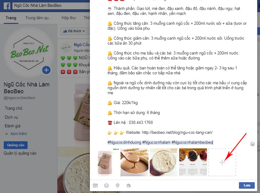thay đổi ảnh đã đăng trên facebook