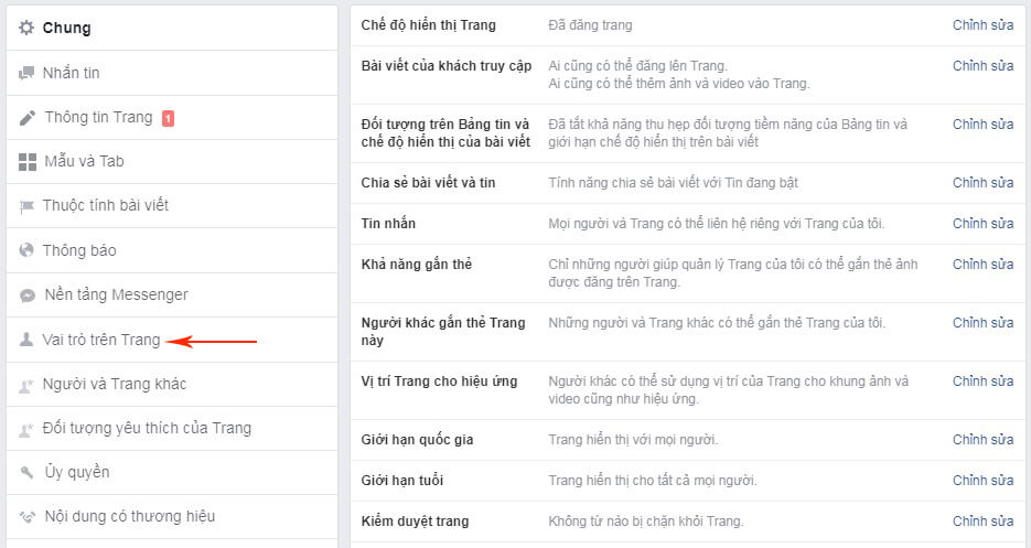 thêm quản trị viên page trên facebook