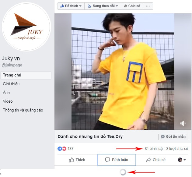 không hiển thị comment trên facebook