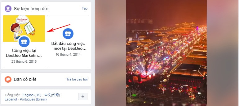 tạo event trên facebook cá nhân