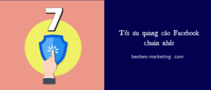 tối ưu quảng cáo facebook