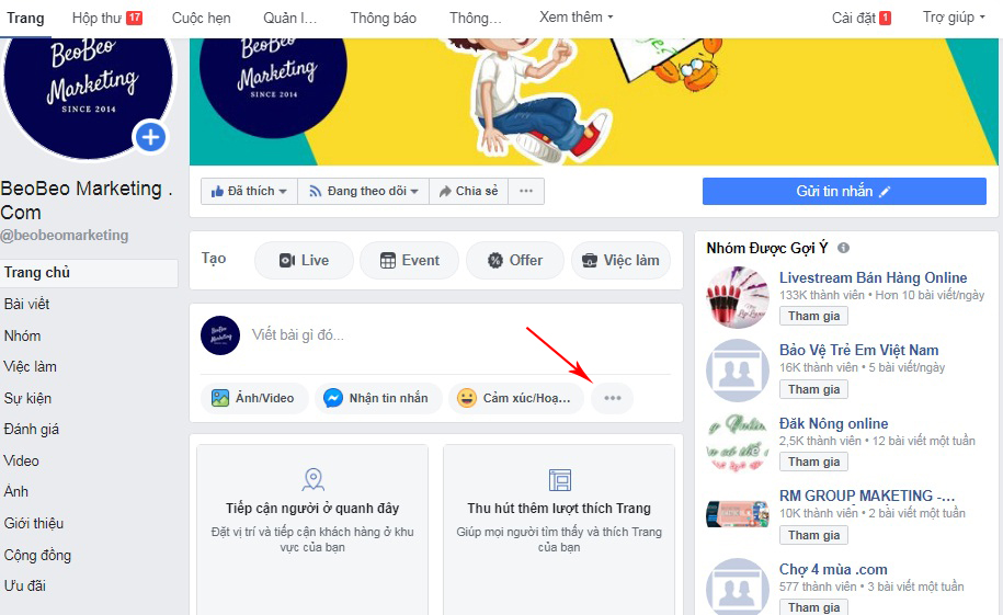 cách làm khảo sát trên facebook 