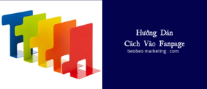cách vào fanpage