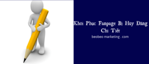 fanpage bị hủy đăng