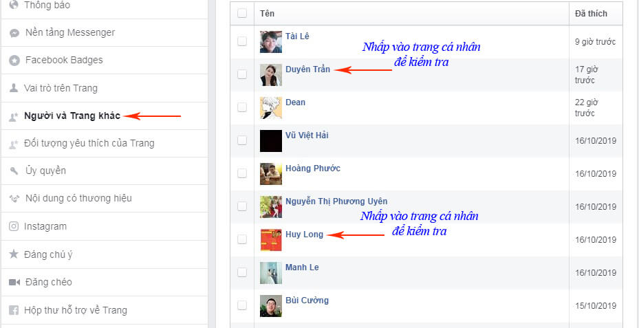 cách kiểm tra like ảo trên facebook