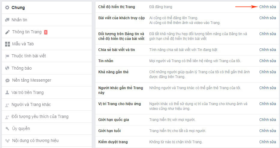 fanpage bị bóp tiếp cận