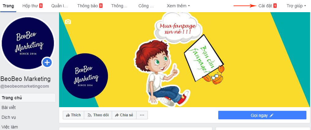 fanpage bị bóp tương tác