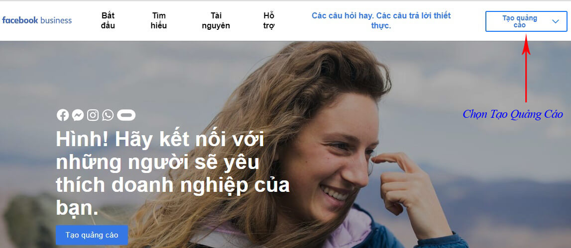 quảng cáo trên facebook 