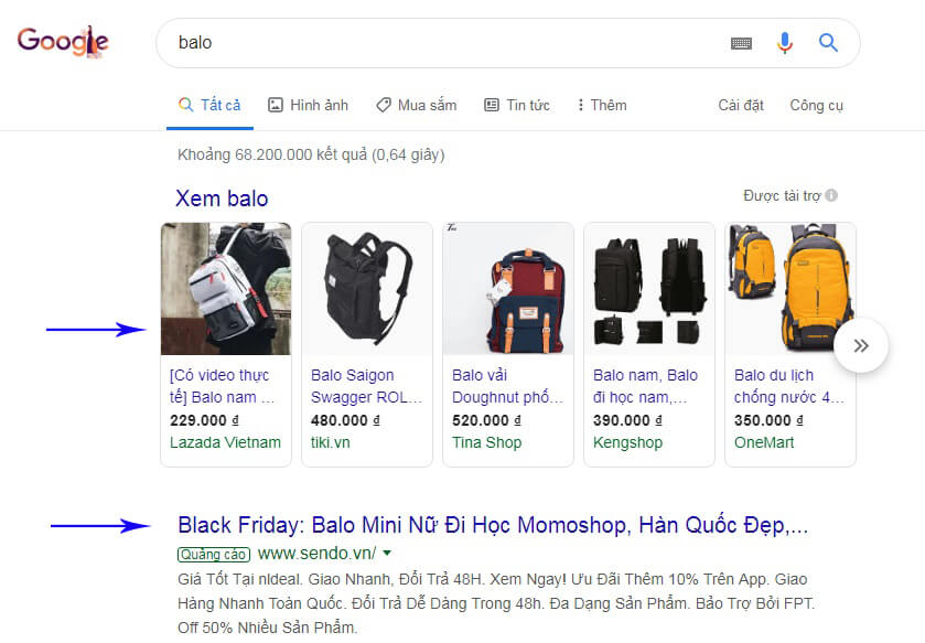 bán hàng online trên google