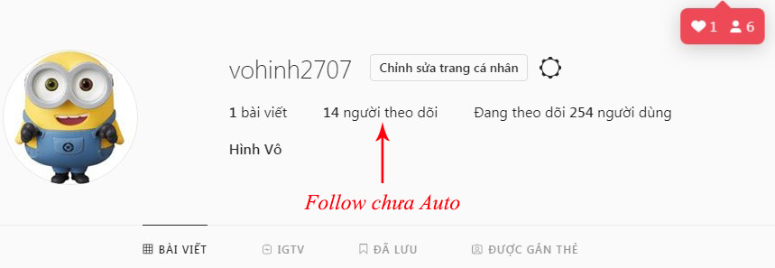 cách auto người theo dõi instagram