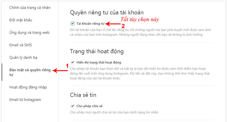 cách tăng lượt follow trên instagram