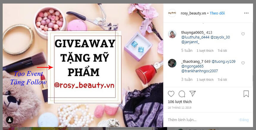 cách tăng lượt theo dõi instagram miễn phí