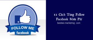 cách tăng follow facebook