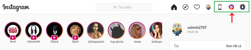 cách up video lên instagram bằng máy tính