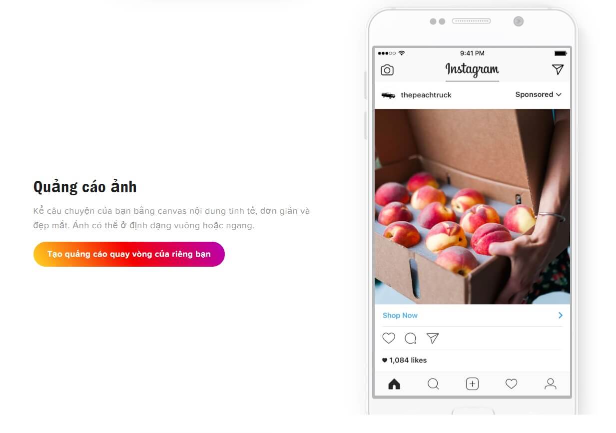 chạy quảng cáo instagram