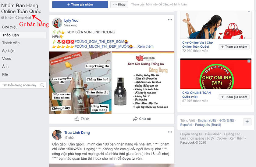 tăng sub facebook đơn giản