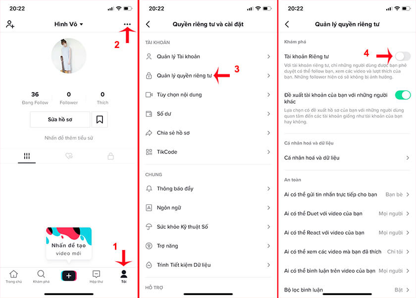 cách tăng lượt theo dõi thật trên tik tok