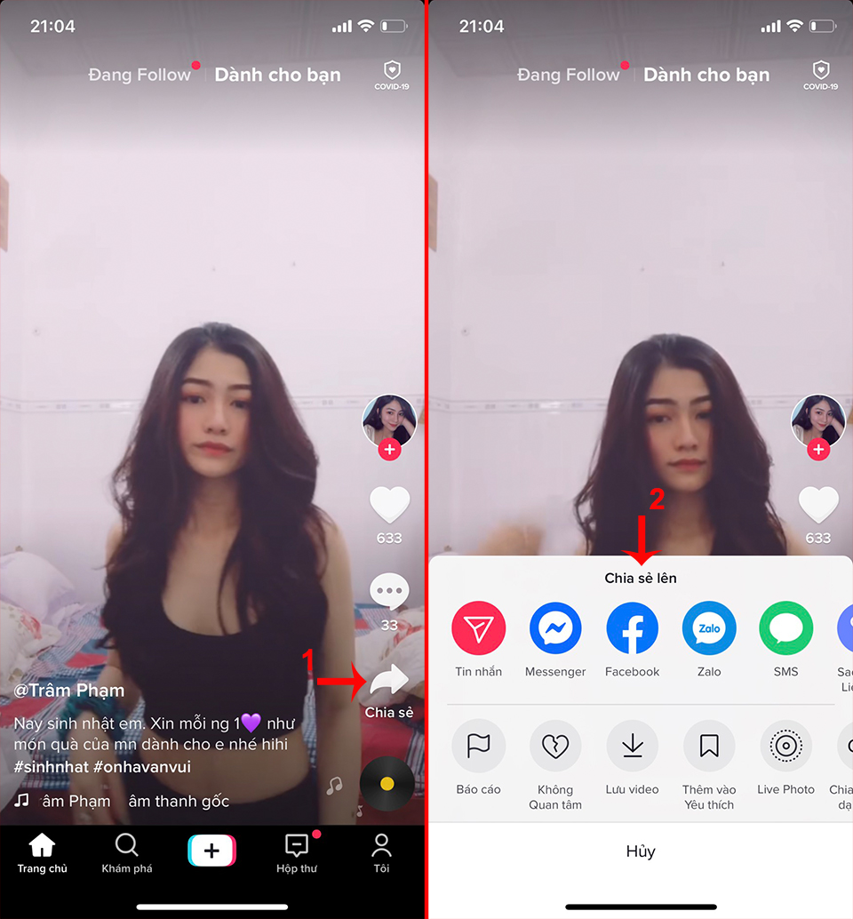 tăng lượt xem tik tok