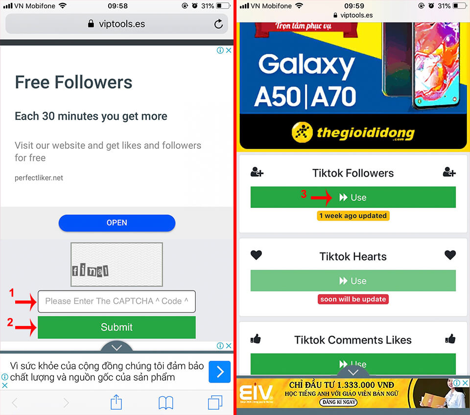tool tăng follow tik tok