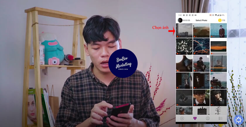 chạy auto like instagram