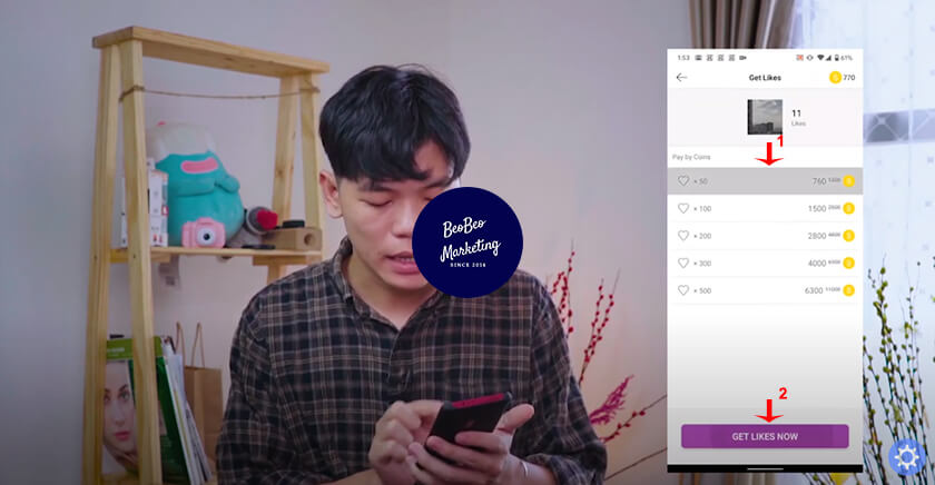 trao đổi like instagram