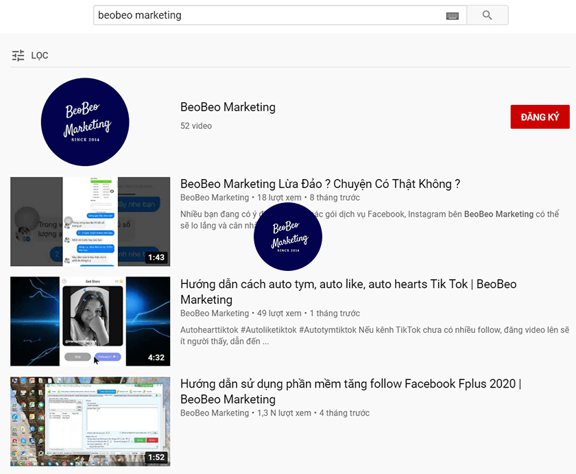 các trang tăng sub youtube 