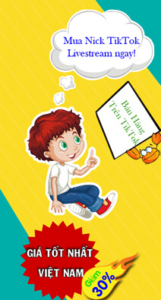 mua nick tiktok