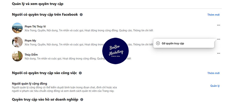 Cách xem người quản lý trang Facebook
